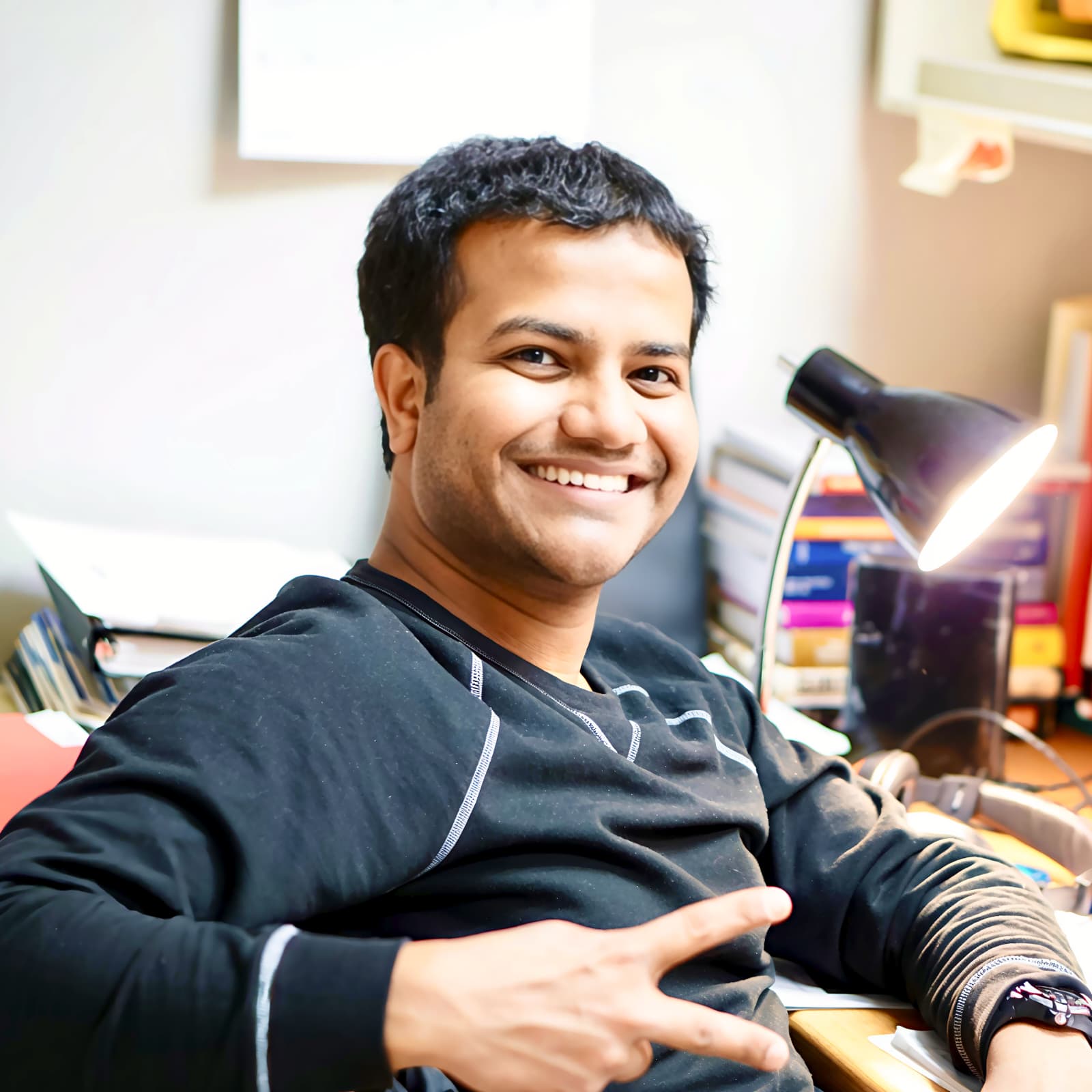 Dr. Debmalya Nandy during his research years at Penn State