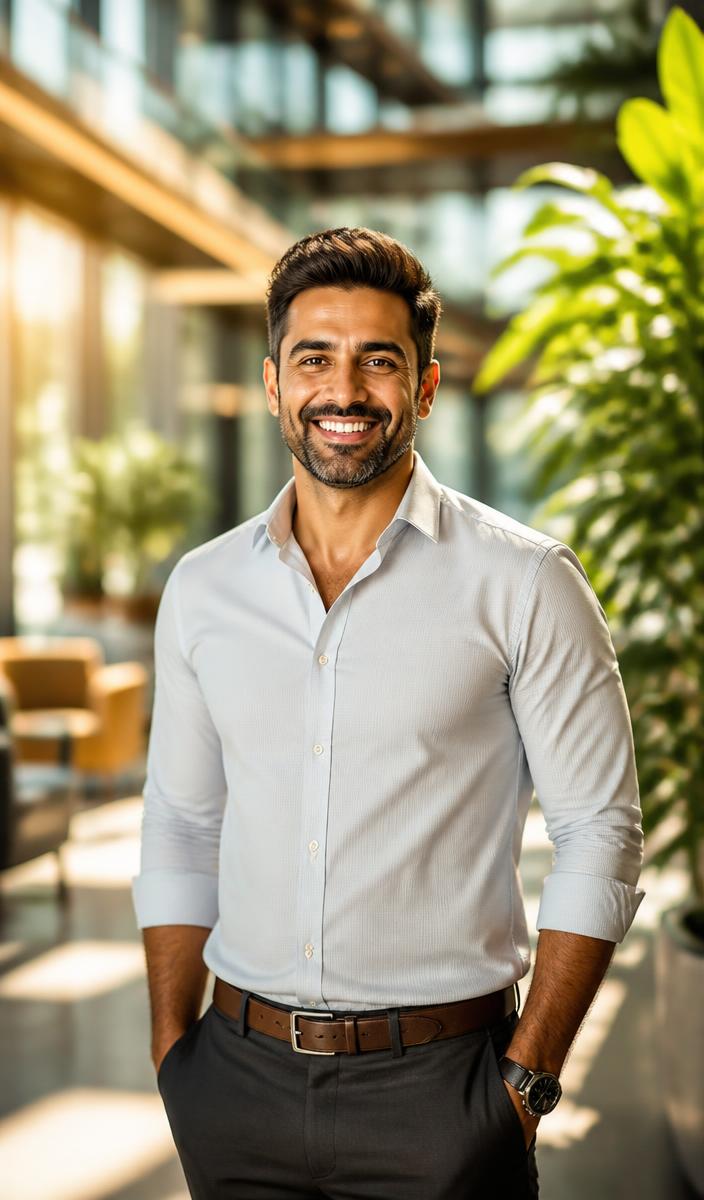A high performer working with focus and calm energy
